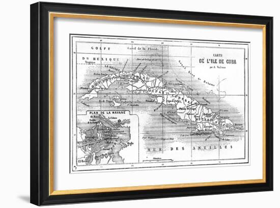 Cuba, 19th Century-null-Framed Giclee Print