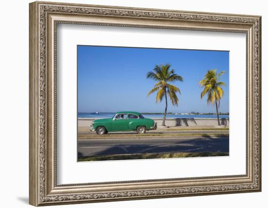 Cuba, Cienfuegos, the Malecon Linking the City Center to Punta Gorda-Jane Sweeney-Framed Photographic Print