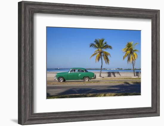 Cuba, Cienfuegos, the Malecon Linking the City Center to Punta Gorda-Jane Sweeney-Framed Photographic Print