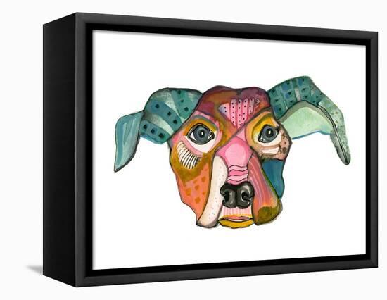 Cuba Dog, Anton-Stacy Milrany-Framed Stretched Canvas