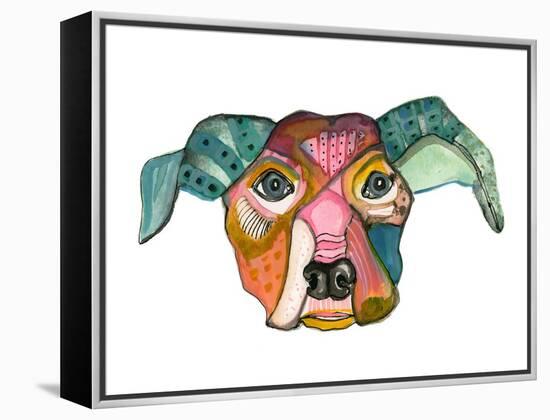 Cuba Dog, Anton-Stacy Milrany-Framed Stretched Canvas