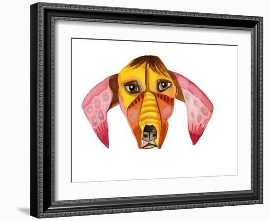 Cuba Dog, Buck-Stacy Milrany-Framed Art Print