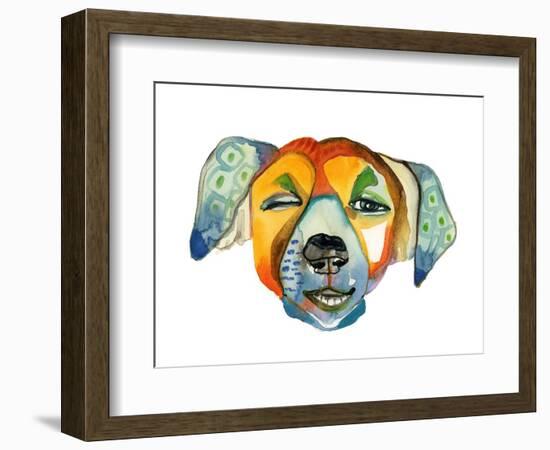 Cuba Dog, Camilla-Stacy Milrany-Framed Art Print