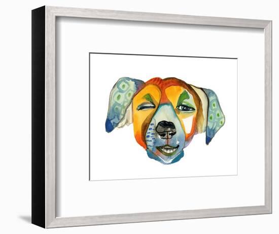 Cuba Dog, Camilla-Stacy Milrany-Framed Art Print