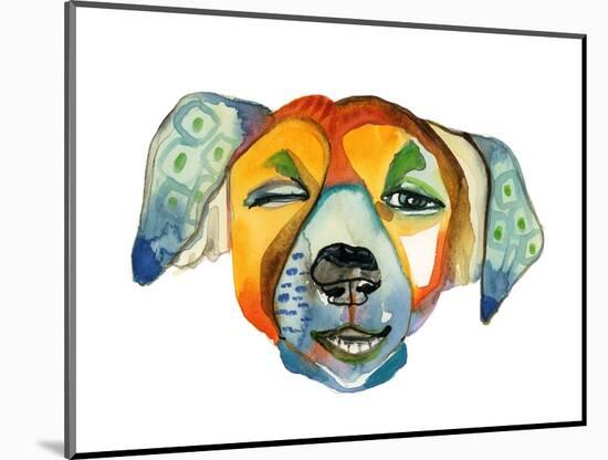 Cuba Dog, Camilla-Stacy Milrany-Mounted Art Print