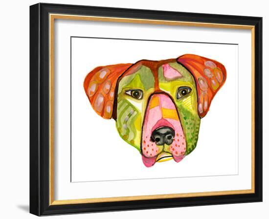 Cuba Dog, Hector-Stacy Milrany-Framed Art Print