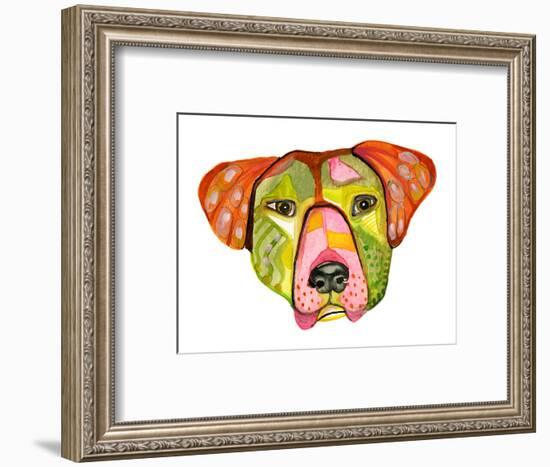 Cuba Dog, Hector-Stacy Milrany-Framed Art Print