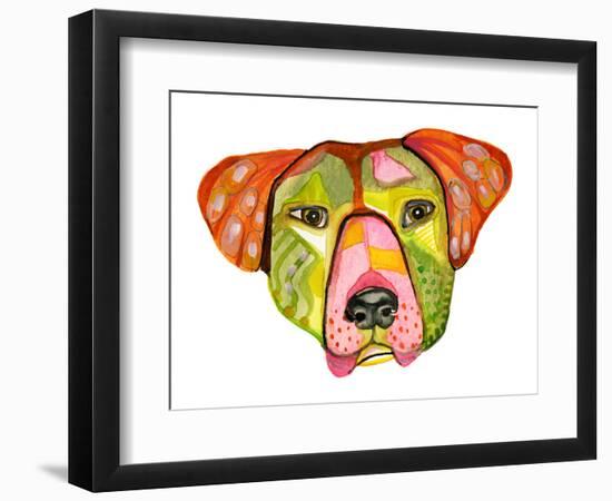 Cuba Dog, Hector-Stacy Milrany-Framed Art Print