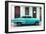 Cuba Fuerte Collection - 66 Street Havana Turquoise Car-Philippe Hugonnard-Framed Photographic Print