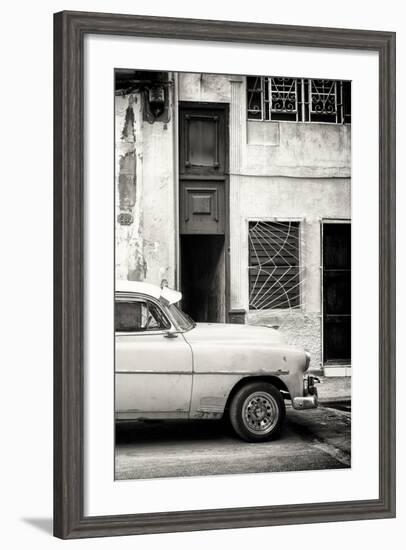 Cuba Fuerte Collection B&W - 261 Street Havana-Philippe Hugonnard-Framed Photographic Print