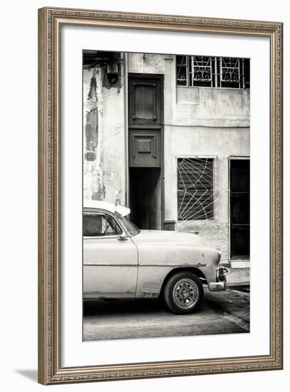 Cuba Fuerte Collection B&W - 261 Street Havana-Philippe Hugonnard-Framed Photographic Print