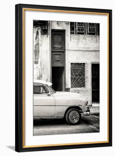 Cuba Fuerte Collection B&W - 261 Street Havana-Philippe Hugonnard-Framed Photographic Print