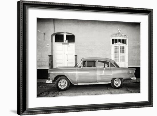 Cuba Fuerte Collection B&W - 266 Street Trinidad-Philippe Hugonnard-Framed Photographic Print