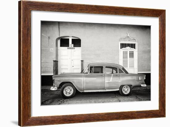 Cuba Fuerte Collection B&W - 266 Street Trinidad-Philippe Hugonnard-Framed Photographic Print