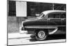 Cuba Fuerte Collection B&W - American Bel Air Chevy-Philippe Hugonnard-Mounted Photographic Print