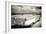 Cuba Fuerte Collection B&W - American Classic Car on the Beach III-Philippe Hugonnard-Framed Photographic Print