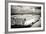 Cuba Fuerte Collection B&W - American Classic Car on the Beach III-Philippe Hugonnard-Framed Photographic Print