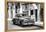 Cuba Fuerte Collection B&W - Chevrolet Classic Car II-Philippe Hugonnard-Framed Premier Image Canvas