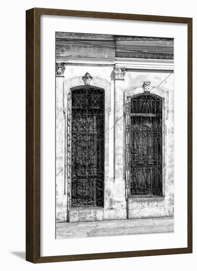 Cuba Fuerte Collection B&W - Cuban Architecture II-Philippe Hugonnard-Framed Photographic Print