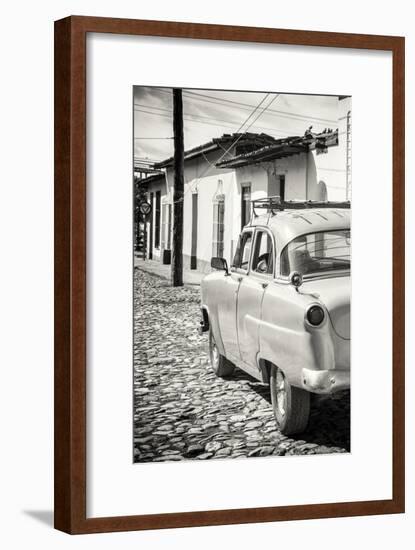 Cuba Fuerte Collection B&W - Ford Classic American Car III-Philippe Hugonnard-Framed Photographic Print