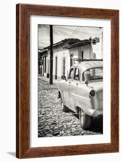 Cuba Fuerte Collection B&W - Ford Classic American Car III-Philippe Hugonnard-Framed Photographic Print