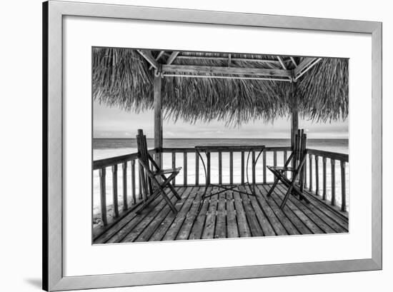 Cuba Fuerte Collection B&W - Ocean View II-Philippe Hugonnard-Framed Photographic Print