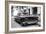 Cuba Fuerte Collection B&W - Old American Pontiac-Philippe Hugonnard-Framed Photographic Print