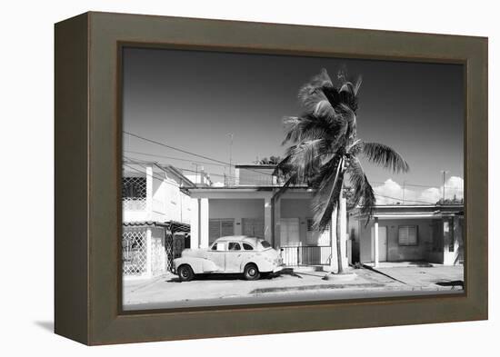 Cuba Fuerte Collection B&W - Vacation Home II-Philippe Hugonnard-Framed Premier Image Canvas