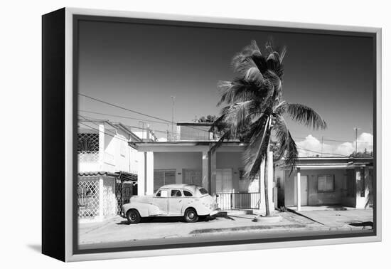 Cuba Fuerte Collection B&W - Vacation Home II-Philippe Hugonnard-Framed Premier Image Canvas