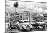 Cuba Fuerte Collection B&W - Vintage American Cars II-Philippe Hugonnard-Mounted Photographic Print
