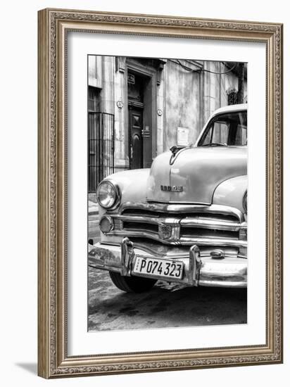 Cuba Fuerte Collection B&W - Vintage Cuban Dodge IV-Philippe Hugonnard-Framed Photographic Print