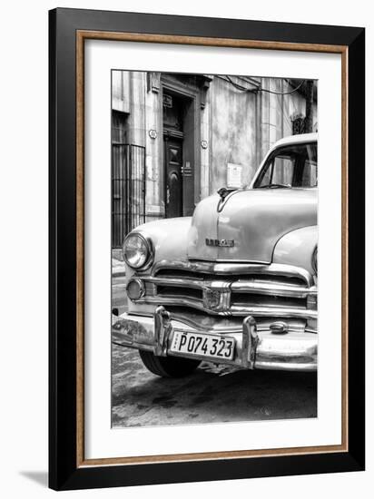 Cuba Fuerte Collection B&W - Vintage Cuban Dodge IV-Philippe Hugonnard-Framed Photographic Print