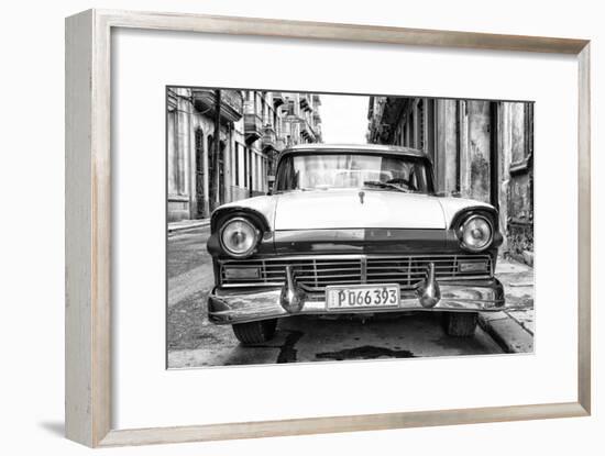 Cuba Fuerte Collection B&W - Vintage Cuban Ford II-Philippe Hugonnard-Framed Photographic Print