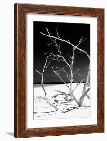 Cuba Fuerte Collection B&W - White Beach V-Philippe Hugonnard-Framed Photographic Print