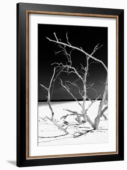 Cuba Fuerte Collection B&W - White Beach V-Philippe Hugonnard-Framed Photographic Print