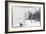 Cuba Fuerte Collection B&W - Wooden Beach-Philippe Hugonnard-Framed Photographic Print