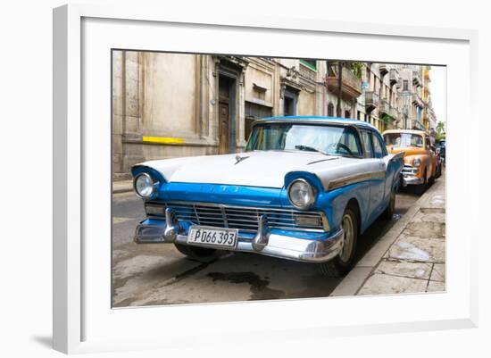 Cuba Fuerte Collection - Beautiful American Cars in Havana-Philippe Hugonnard-Framed Photographic Print