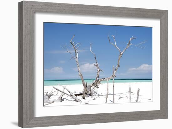 Cuba Fuerte Collection - Beautiful Wild Beach-Philippe Hugonnard-Framed Photographic Print