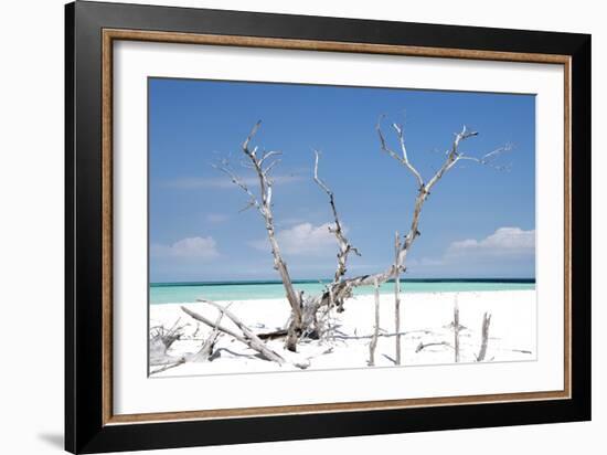 Cuba Fuerte Collection - Beautiful Wild Beach-Philippe Hugonnard-Framed Photographic Print