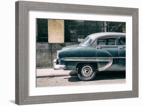 Cuba Fuerte Collection - Bel Air Classic Car-Philippe Hugonnard-Framed Photographic Print