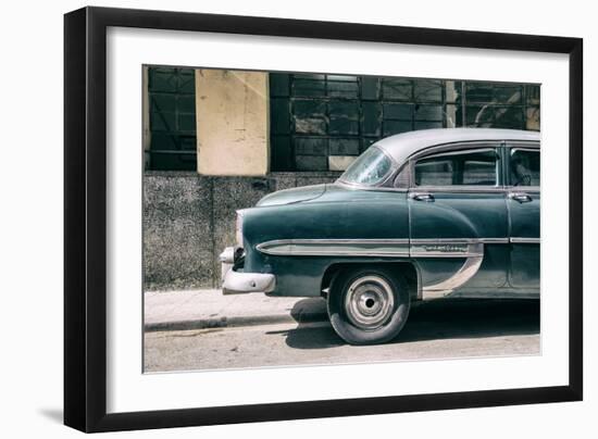 Cuba Fuerte Collection - Bel Air Classic Car-Philippe Hugonnard-Framed Photographic Print