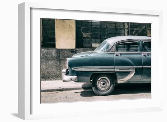 Cuba Fuerte Collection - Bel Air Classic Car-Philippe Hugonnard-Framed Photographic Print