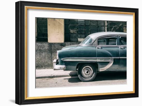 Cuba Fuerte Collection - Bel Air Classic Car-Philippe Hugonnard-Framed Photographic Print