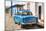 Cuba Fuerte Collection - Blue Car in Trinidad II-Philippe Hugonnard-Mounted Photographic Print