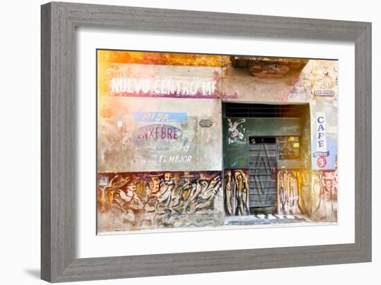 Cuba Fuerte Collection - Cafe Express Havana-Philippe Hugonnard-Framed Photographic Print