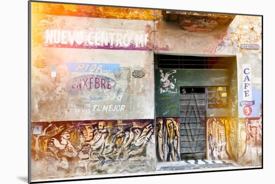 Cuba Fuerte Collection - Cafe Express Havana-Philippe Hugonnard-Mounted Photographic Print