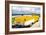 Cuba Fuerte Collection - Classic Yellow Car Cabriolet-Philippe Hugonnard-Framed Photographic Print