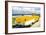 Cuba Fuerte Collection - Classic Yellow Car Cabriolet-Philippe Hugonnard-Framed Photographic Print