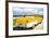 Cuba Fuerte Collection - Classic Yellow Car Cabriolet-Philippe Hugonnard-Framed Photographic Print