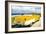 Cuba Fuerte Collection - Classic Yellow Car Cabriolet-Philippe Hugonnard-Framed Photographic Print